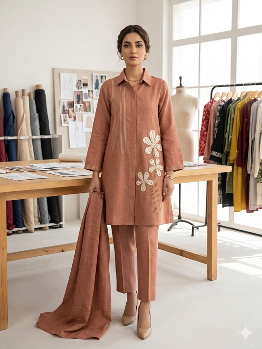 Ethnic-fusion Co-ord Sets